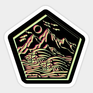 Beech Mountain vibes Sticker